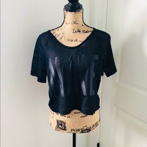 Mesh Nike Workout Crop-top